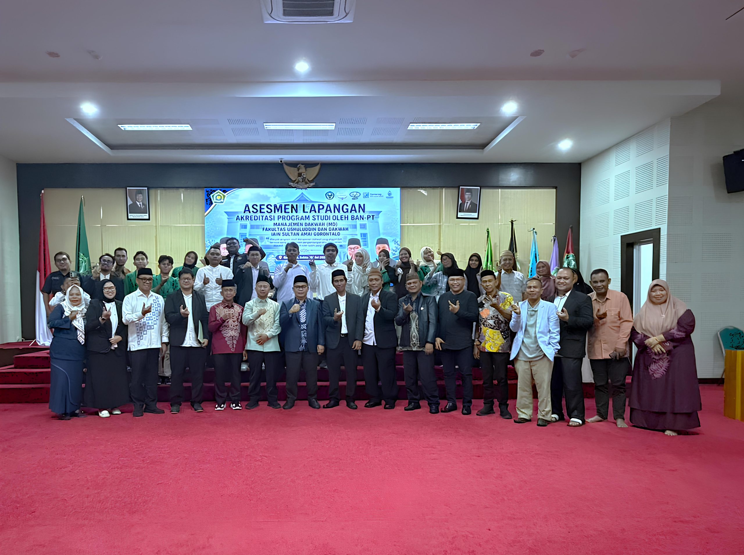 ASSESMENT LAPANGAN : AKREDITASI PROGRAM STUDI MANAJEMEN DAKWAH OLEH BAN-PT